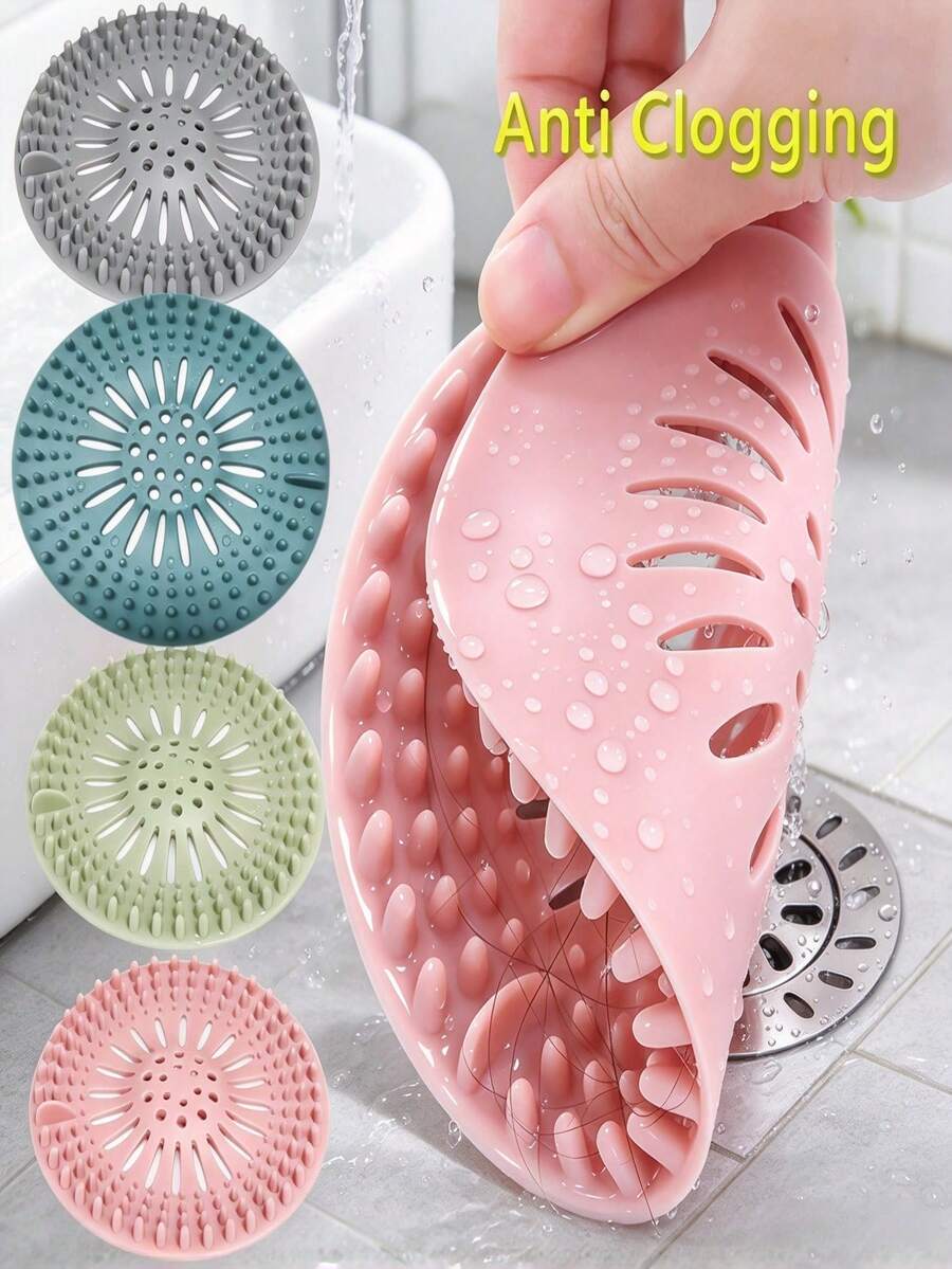 3 miếng lọc thoát nước vòi sen chống tắc nghẽn, lưới lọc tóc cho bồn tắm, bồn rửa và thoát sàn, dụng cụ gia đình, đồ dùng tựu trường