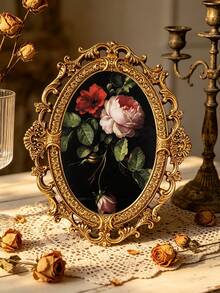 Khung ảnh trang trí phong cách cổ điển, khung tranh phong cách Baroque cổ xưa, phù hợp để bàn và treo tường, dùng cho ảnh gia đình, tác phẩm nghệ thuật và trang trí nhà cửa - Nhiều kiểu dáng - Xem 8