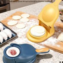2-In-1 Automatic Dumpling Maker, Home Essential, Manual Dough Press With Integrated Mold, Suitable For Egg Dumplings, Steamed Dumplings, Water Dumplings, Practical Gift For Christmas And New Year - Multicolor - View 6
