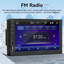 VENBES 7 Inch PND Portable Car Stereo, Wireless CarPlay & Wireless Android Auto Touch Screen Car Player With Bluetooth FM - Main Unit Only - View 7