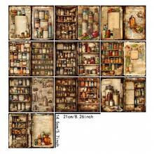 10pcs Vintage Fruit Canned Food Scrapbook Journal Collage Ephemera Paper A5 Size - Rectangle - View 7