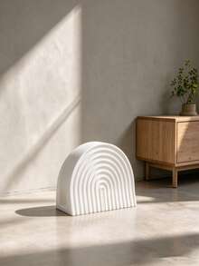 1PC Wavy Striped Weight Scale Stand, Space-Saving Organizer, Suitable For Various Body Fat Scales, Electronic Scales, Tablets, Books, Magazines, Bathroom Floor, Bedside, Entryway Cabinet, Etc., Multi-Purpose Creative Storage Rack, Personalized Christmas Gift, Creative Gift For Friends. - Multicolor - View 10