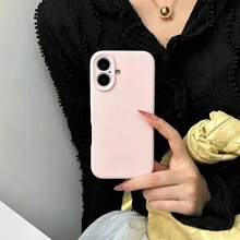 全包覆液態矽膠手機殼，適用於 iPhone 18 Pro Max 18 Pro，三層軟膠防震保護殼，內襯防刮超細纖維，適用於 iPhone 17 Pro Max 16 Pro Max 17e 16e 15 14 13 - 灰粉紅色 - 查看 8