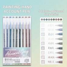 Languo Colors Suitable For Gift Giving New Hand Account Pen Set Painting Pens High-Looking Note Pens Can Be Stacked Colorful Drawing Graffiti Hand Account Writing Marking Pens Strong Coverage Even Ink Flow - Sets - View 35
