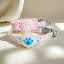 Pet Cat Anti-Lost Locator Collar Set, Includes Collar + Locator + Protective Case. Suitable For Find My Systems, Not Suitable For Android Systems. One-Click Tracking, Luminous Protective Case, Extra-Long Battery Life. For Locating Wallets, Luggage - Multicolor - View 6