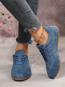 xiweite New All-Season Suede Neutral Vintage Classic Sports Casual ...