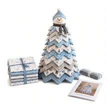 1pc Creative DIY Christmas Tree Patchwork Kit, Fun Handmade Craft Set For Personalized Holiday Decoration, Festive Tabletop Ornament For Christmas Party, Living Room And Home Decor, Holiday Craft Project And Christmas Gift - Multiple Styles - View 11