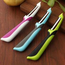 Stainless Steel Fruit Peeler, Multi-Functional Kitchen Tool, Easy Peeling, Suitable For Home And Restaurant Use - Multicolor - View 4