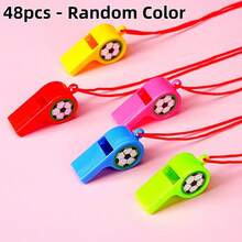 Whistle, Whistle, Specialized Whistle, Sports Teacher Referee Whistle, With Lanyard Cheer Prop - Multicolor - View 6