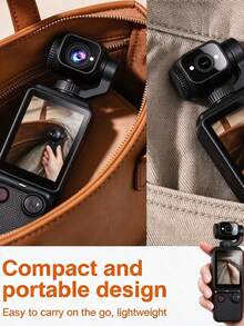 1 Mini Vlog Camera, 1080P High-Definition Handheld Mini Digital Camera With Rotatable Lens, Lightweight Portable Video Recorder Suitable For Family Time, Travel, Outdoor, And Daily Vlog Shooting - View 4