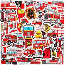 50pcs FireTrunk Creative Graffiti Stickers, Vinyl Waterproof Decorative Stickers For Water Bottle, Computer, Laptop, Phone, Luggage, Notebook, Refrigerator - one-size - View 1