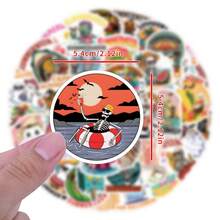 Summerween Stickers, Arts & Crafts, For Decorating Stationery, Water Bottles, Luggage, Refrigerators, Skateboards, Guitars - one-size - View 3