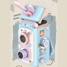 782PCS, Self-Assembly, New Classic Double-Sided Retro Camera Model Creative Ornament Decoration - 1 Item - View 6