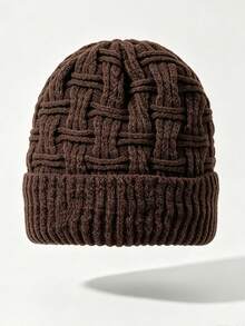 1/2/3 Pcs Pack Solid Color Simple Knitted Beanie Hat For Men, Suitable For Daily Wear Casual - Multicolor - View 4