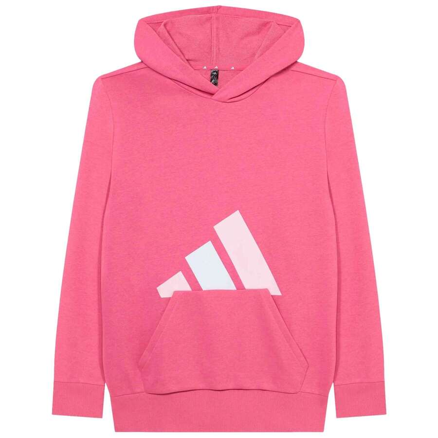 Adidas بلايز ثقيلة فتى صغير - وردي - مشاهدة 1