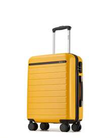 Suitcase Cabin Size Carry On 20 24 28 Inch 3 Piece Set Hard Shell Lightweight Spinner Wheels Combination Lock Telescopic Handle Travel Luggage - Yellow - View 16