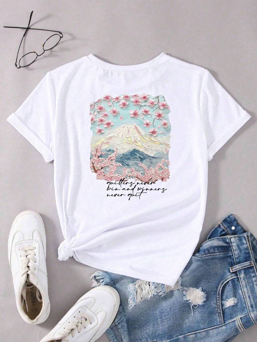 Women Ageless T-Shirts & Tops - White - View 1