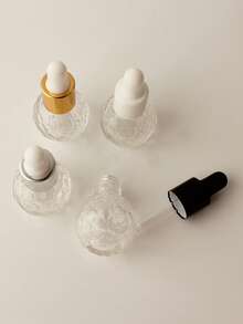 3pcs|6pcs|10pcs|20pcs Pineapple Round 5ml Refillable Essential Oil Perfume Glass Dropper Portable Sample Lotion Mixing Bottle Liquid Essence Dispensing Straw Empty Bottle - Multicolor - View 8
