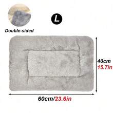 1pc Extra Soft Thick Warm Rabbit Nest Pad, Hamster Sleeping Mat, Comfortable Small Pet Pad, Suitable For Autumn/Winter Small Animals - Multicolor - View 19
