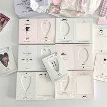 30pcs Mini Hollow Folded Greeting Cards, Message Cards, Couple Postcard Cards, Decorative Folded DIY Message Cards, Gift Decoration Cards, Folded Greeting Cards, Holiday Greetings, Postcard Thank You Cards, Birthday Party Invitations, Greeting Words, Holiday Universal Cards - C - View 6