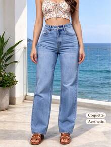 Women Jeans - Blue - View 6