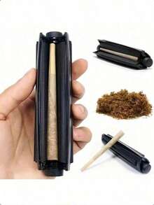 1pc Acrylic Cone Cigarette Rolling Machine, DIY Manual Cigarette Roller, Unisex Elegant Luxury Style, Suitable For Daily Use And Cleaning, Handheld Plastic Cigarette Rolling Machine - Various - View 10