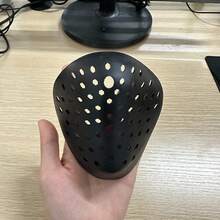 3D 半臉矽膠面具 萬聖節 Cosplay 蜘蛛頭套 內襯填充 矽膠面殼 狩獵與彩彈球防護 - 黑色 - 查看 7