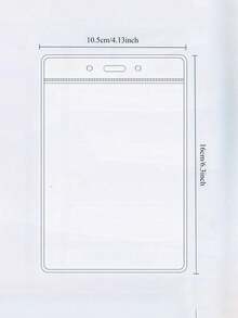 5/3/2/1pc Set Large Waterproof Passport Holder, Multifunctional Transparent Storage Bag, Large Size Document Card Holder, Can Store Passport And Various Cards, Travel Multifunctional Transparent Waterproof Passport And Document Protective Cover, Vacation Travel Accessory, Essential Item For Vacation Travel - Multicolor - View 6