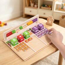 New Educational Children's Calculation Frame, Addition And Subtraction Math Teaching Tool, Abacus Learning Toy, Early Education Christmas Toy - Multicolor - View 6