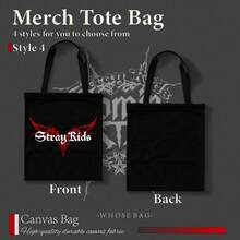 Hasbro STARYKIDSS BAG,THIS THAT Canvas Tote Bag,New Album THIS THAT RUN IT,STAY Support Gift Bag,Suitable For Birthday,Comeback And Other Occasions,Stary Kid Tote Bag,SKZ BAG,STARYKID BAG - Multicolor - View 13