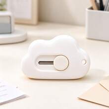 Cute Cloud Mini Retractable Utility Knife, Portable Paper Cutter With Sharp Blade, Package Opener, Practical Cutting Tool For Office, School, Home, DIY Crafts, Learning Supplies, Office Accessories, Car Interior Accessories, Scrapbooking - Multicolor - View 15