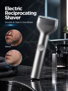 Men's Electric Foil Shaver, 8000 RPM High-Speed Motor Cordless Facial Razor, IPX7 Waterproof Type-C Rechargeable Beard Grooming Tool For Daily Shaving And Travel - Multicolor - View 2