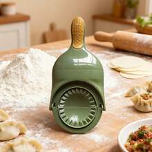 2-In-1 Automatic Dumpling Maker, Home Essential, Manual Dough Press With Integrated Mold, Suitable For Egg Dumplings, Steamed Dumplings, Water Dumplings, Practical Gift For Christmas And New Year - Multicolor - View 10