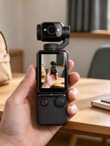 1 Mini Vlog Camera, 1080P High-Definition Handheld Mini Digital Camera With Rotatable Lens, Lightweight Portable Video Recorder Suitable For Family Time, Travel, Outdoor, And Daily Vlog Shooting - View 3