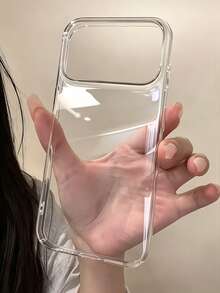 超薄透明防震手機殼，適用於 iPhone 15ProMax/16promax/16pro/14promax/14pro/13promax/iPhone16, 17 17Pro 17promax - 2件裝 - 查看 2