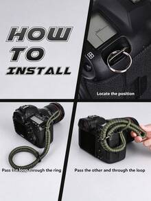 Quick Release Camera Wrist Strap, Compatible With DSLR And Mirrorless Cameras, Designed For Photographers - View 7