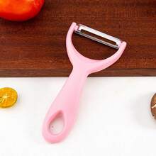 1/4 cái dụng cụ gọt vỏ trái cây và rau củ bằng thép không gỉ sắc bén, đồ dùng nhà bếp đa năng, phù hợp cho khoai tây/táo/dưa chuột và tất cả nông sản tươi - Nhiều màu - Xem 10