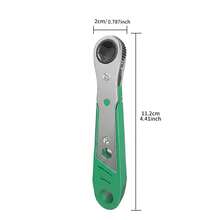1/4" Ratchet Wrench With Bidirectional Forward/Reverse Screwdriver, Right Angle Bendable Handle, And Flat Head Bit Set, Home Use - Conventional - View 10