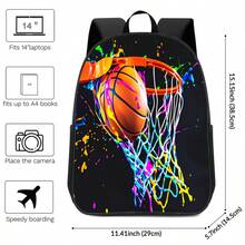 Unisex Popular Style Backpack Travel Storage Bag - Style 1 - View 2