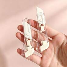 Transparent Ceramic Mini Box Opener, Portable Parcel Unboxing Knife, Small Office Craft Paper Cutter, Non-Magnetic Rust-Proof Ceramic Blade, Handmade Cutting Tool For Packages And Letters - Multiple Styles - View 8