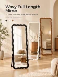 A Light Luxury High-End French Ins Style Full-Length Mirror, Special-Shaped Dressing Mirror, Bedroom Medieval Style Fitting Mirror - Type B - View 2