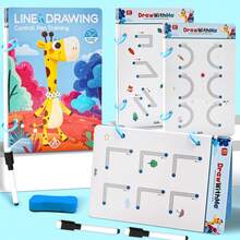 1pc Early Education Tracing Workbook, Pen Control Activity Cards & Writing Practice Book, Preschool Handwriting Training For Toddlers, Fine Motor Skill Development, Screen-Free Homeschool Learning, Ideal Gift For Birthday, Halloween & Christmas - Single Piece - View 11