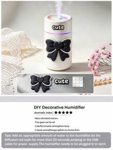 icesugarcat 1 máy tạo ẩm ô tô yên tĩnh 280ml và máy khuếch tán tinh dầu ô tô, trang trí DIY, 2 chế độ hoạt động, tùy chọn đen và trắng, đèn môi trường nhiều màu, nhỏ gọn và di động, dùng nguồn USB [yêu cầu cắm điện], có thể thêm tinh dầu, phù hợp cho ô tô, văn phòng, phòng ngủ, phòng lớn, máy tạo ẩm để bàn tại nhà, phụ kiện ô tô và máy khuếch tán tinh dầu ô tô - Hình trụ - Xem 15