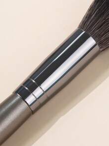 SEPROFE Flame Shape Highlighter Brush, Multi Purpose Blush Brush, Ultra Soft Fibers, Fits Face To Brighten Skin Tone, Even Blending For Three Dimensional Look, Premium Texture Handle, Daily Face Makeup Tool - Brown - View 4