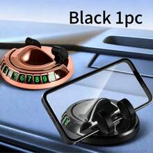 Car Phone Holder, Suitable For Rearview Mirror; Globally Universal Adjustable & Telescopic Navigation Mount; Multi-Function Phone Holder Mountable On Rearview Mirror; Globally Applicable Fixed Car Navigation Mount. - A - View 8