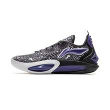 Li Ning JIMMY BUTLER 3 Men's Basketball Shoes, BOOM Cushioning Durable Sports Shoes, ABAU107 - Black/Ultraviolet - View 3