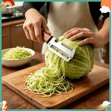 Multifunctional Onion Chopper, Home, Industrial And Commercial Use, Chive Slicer, Peeler, Bottle Opener, 3-In-1 Kitchen Grater, Peeler And Vegetable Slicer, Durable Stainless Steel Material With Onion Chopper - Multifunctional Kitchen Tool - Multicolor - View 5