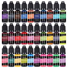 10/30色 10ml 高濃度香氛蠟燭液體色料 DIY 手作皂染料 - 30色套裝 - 查看 9