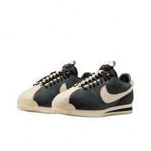 Nike * SWDC Cortez Women's Low-Top Casual Shoes, Comfortable Fit, Black/Rice - Black - View 2