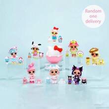MGA Entertainment MGA Surprise! Hello Kitty Sanrio Plush Doll Girls Doll/Princess Gift Random Shipment - Multicolor - View 6